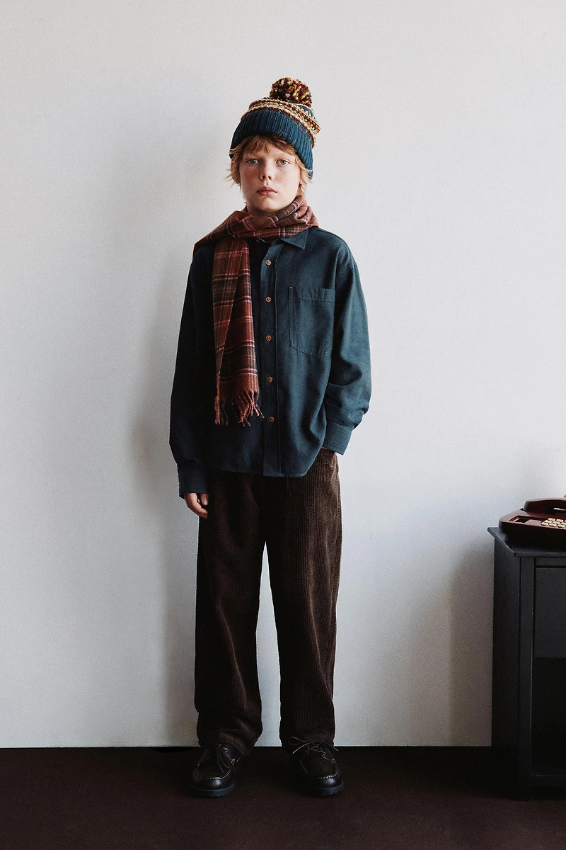 FLANNEL POCKET SHIRT