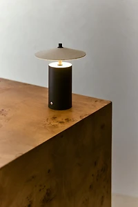 LAMPE TABLE ABAT-JOUR PAPIER SANS FIL