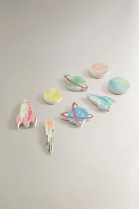KIDS' GLOW-IN-THE-DARK SPACE STICKERS
