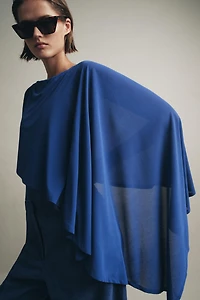 BODY CAPE ASYMÉTRIQUE