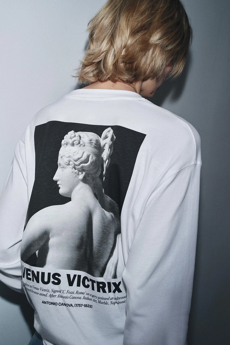 SCULPTURE LONG SLEEVE T-SHIRT