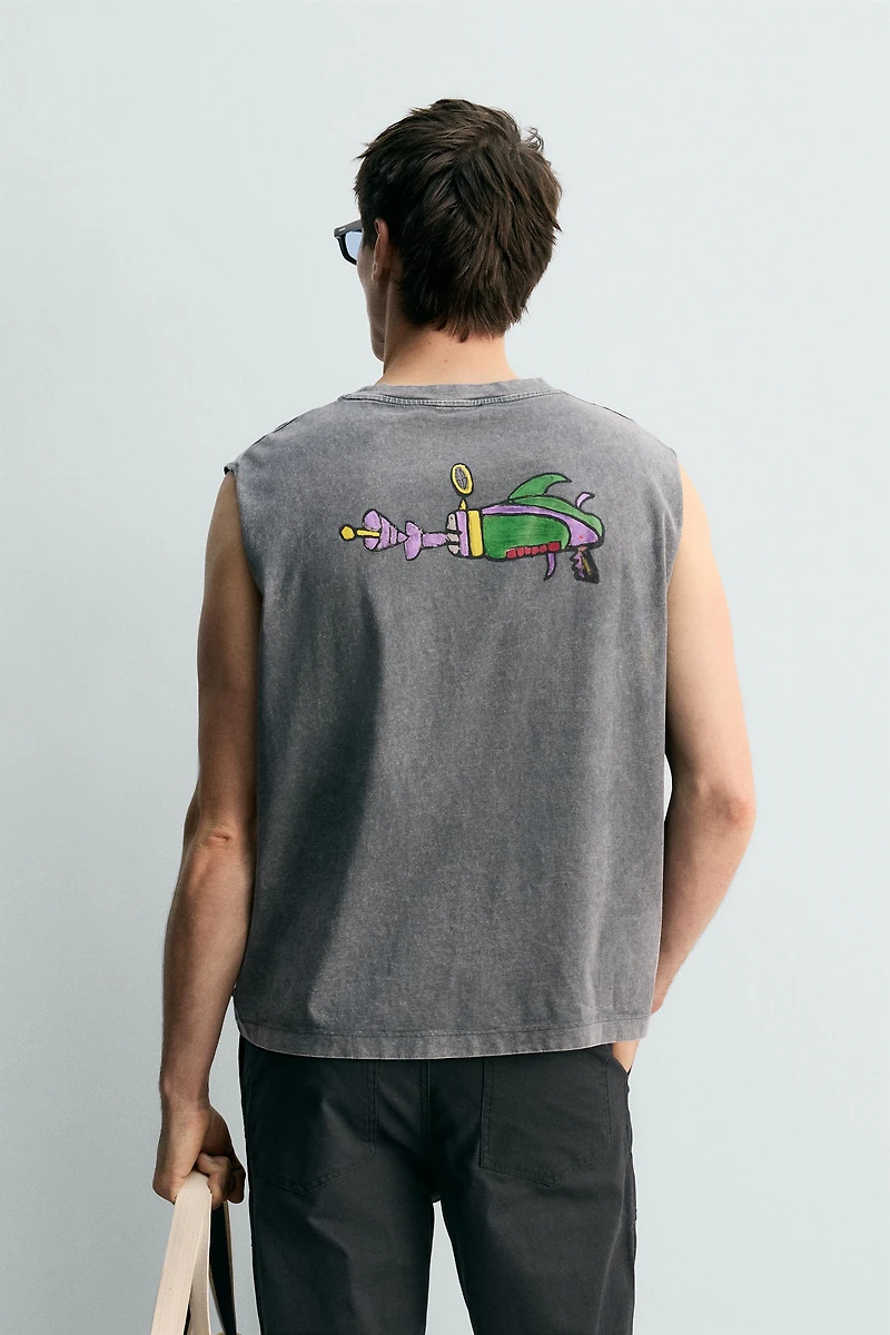 SPACE JAM™ & © ILLUSTRATED T-SHIRT X DYLAN´S CLUB ZARA