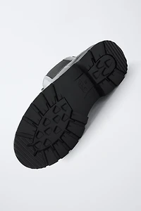 TREADED ANKLE BOOTS