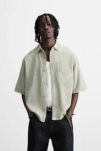 WASHED TEXTURE SHIRT