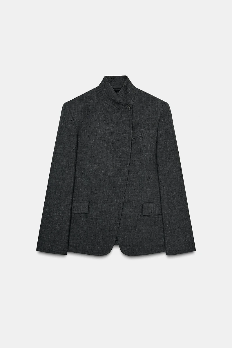 100% WOOL BLAZER ZW COLLECTION