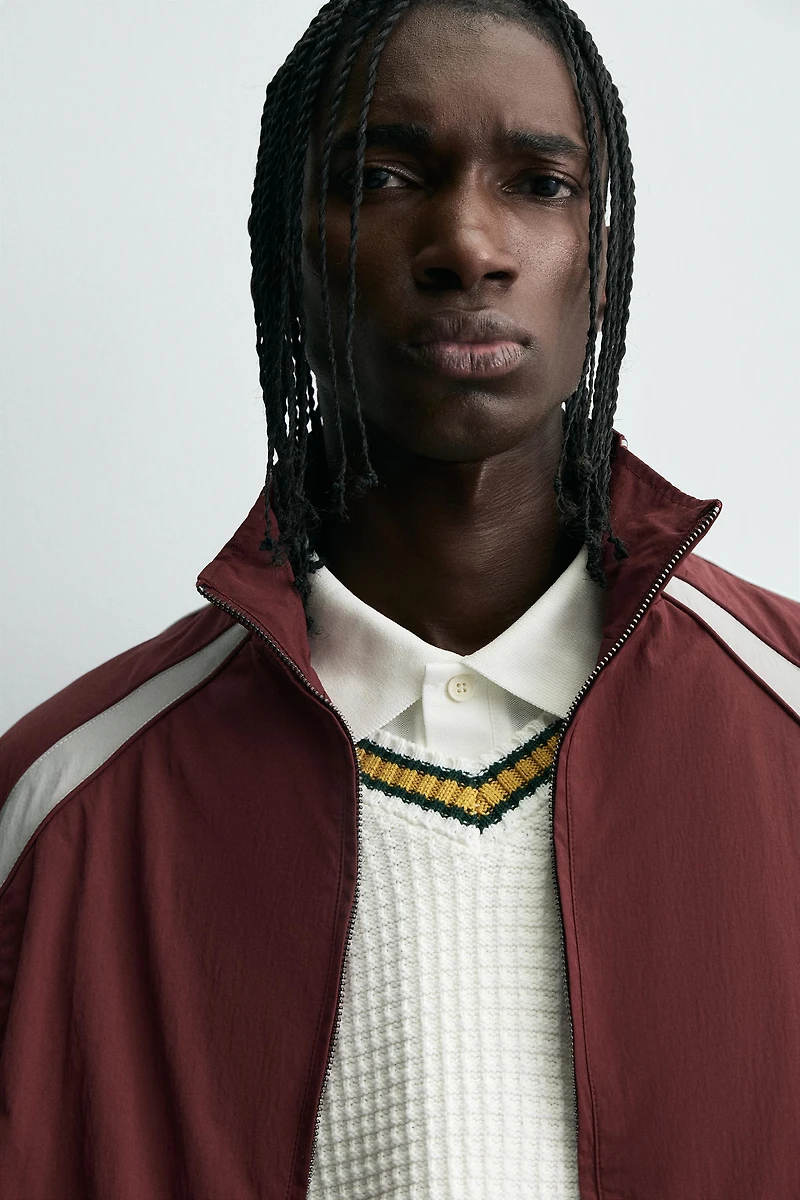COLOR BLOCK CONTRAST TECHNICAL JACKET
