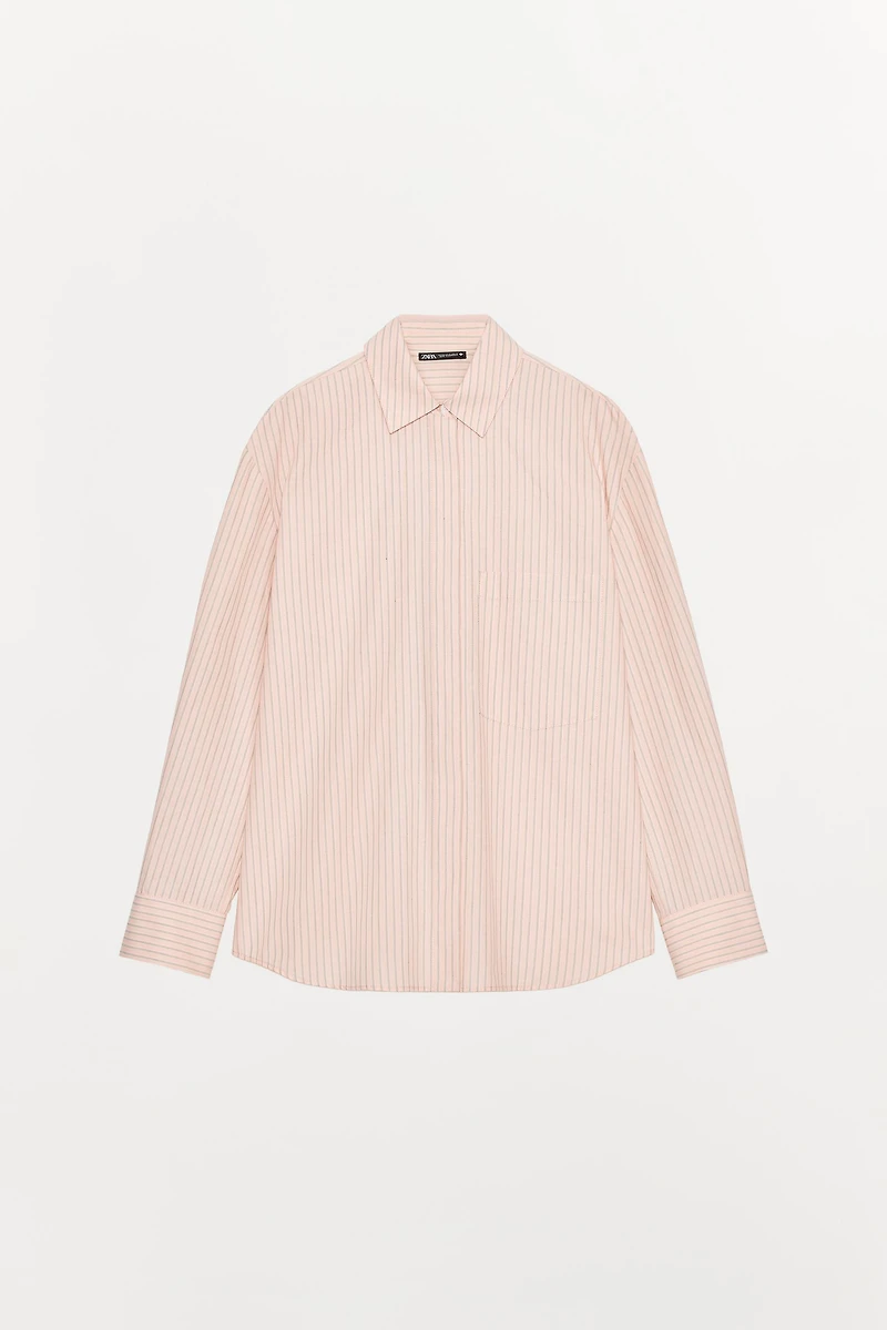 STRIPED COTTON SHIRT