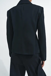 VESTE AJUSTÉE AVEC LAINE ZW COLLECTION