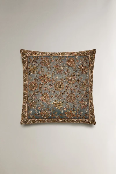 JACQUARD CUSHION COVER