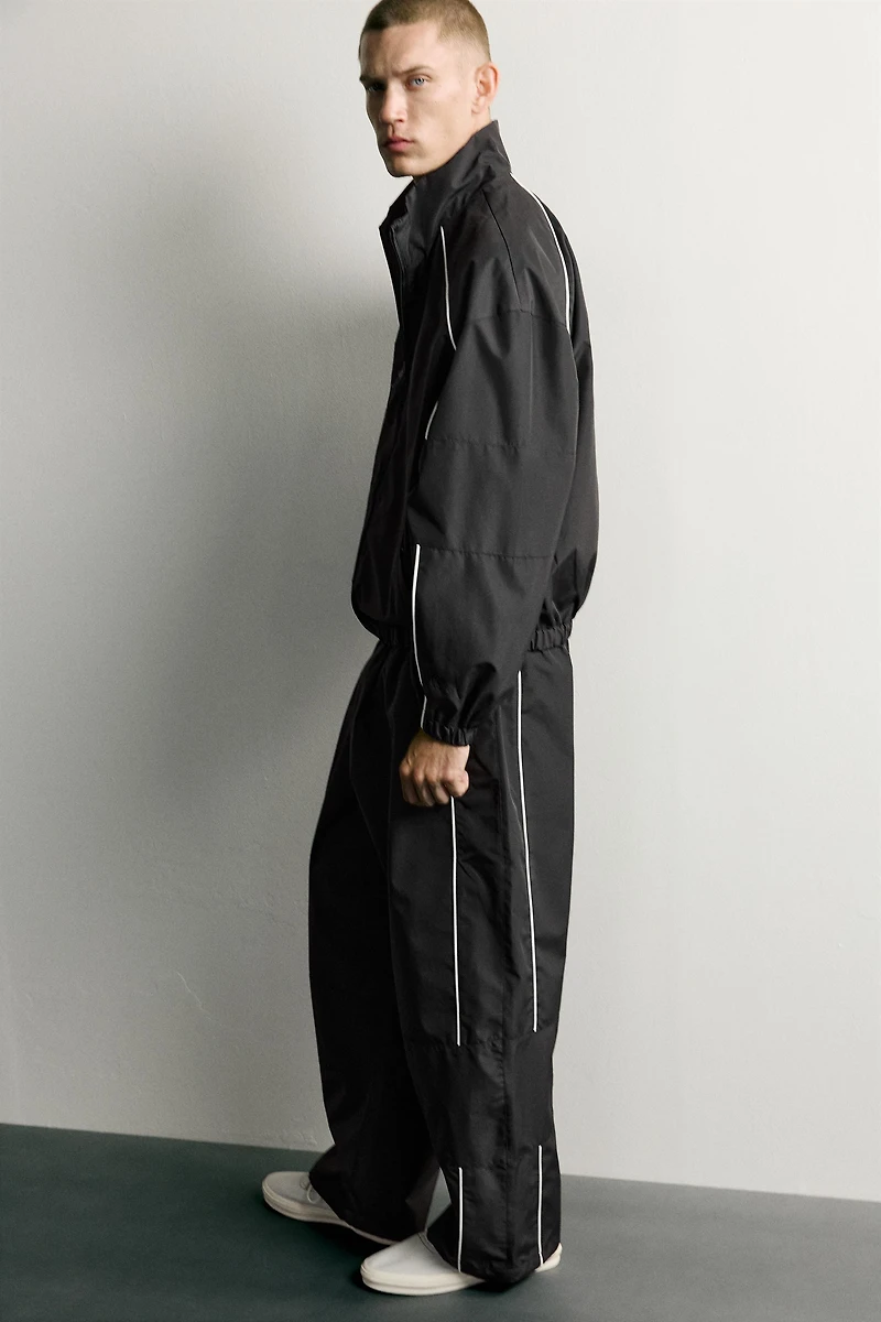 WATER REPELLENT CONTRAST TECHNICAL TROUSERS