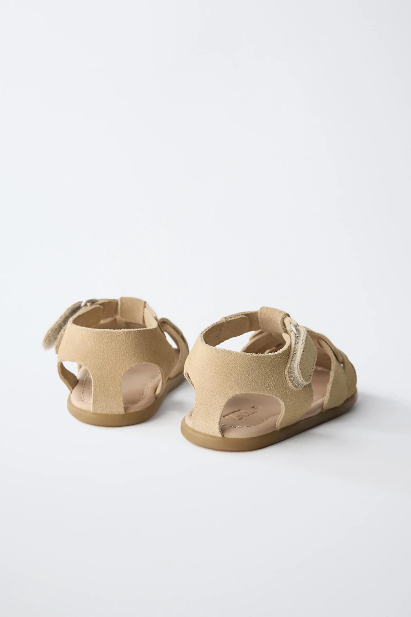 LEATHER BAREFOOT FISHERMAN SANDALS