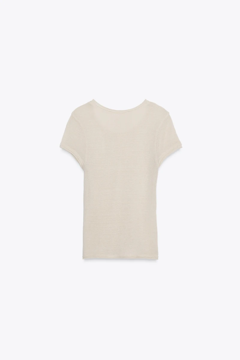 WOOL SHORT SLEEVE T-SHIRT