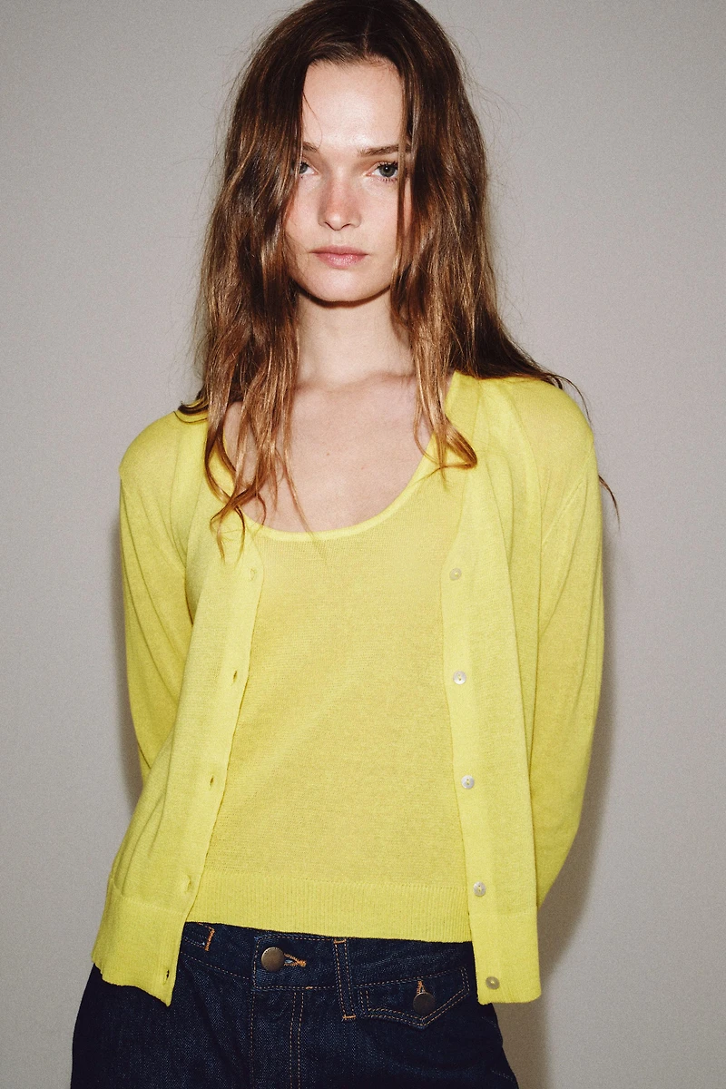 FINE KNIT TOP