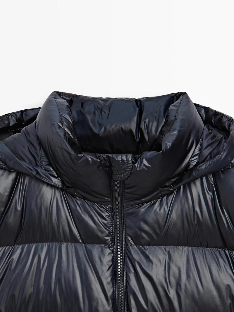 Veste matelassée satinée déperlante