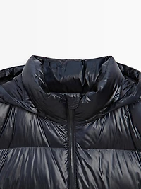 Veste matelassée satinée déperlante