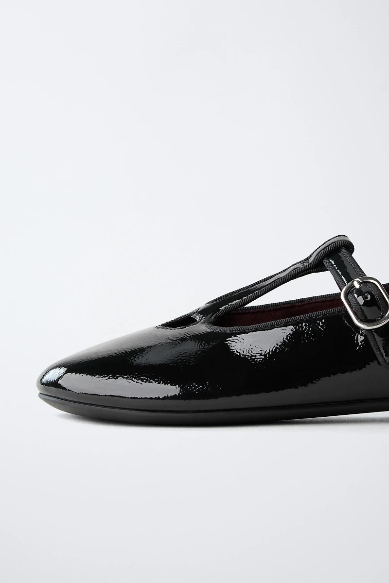T-BAR HEART BALLET FLAT