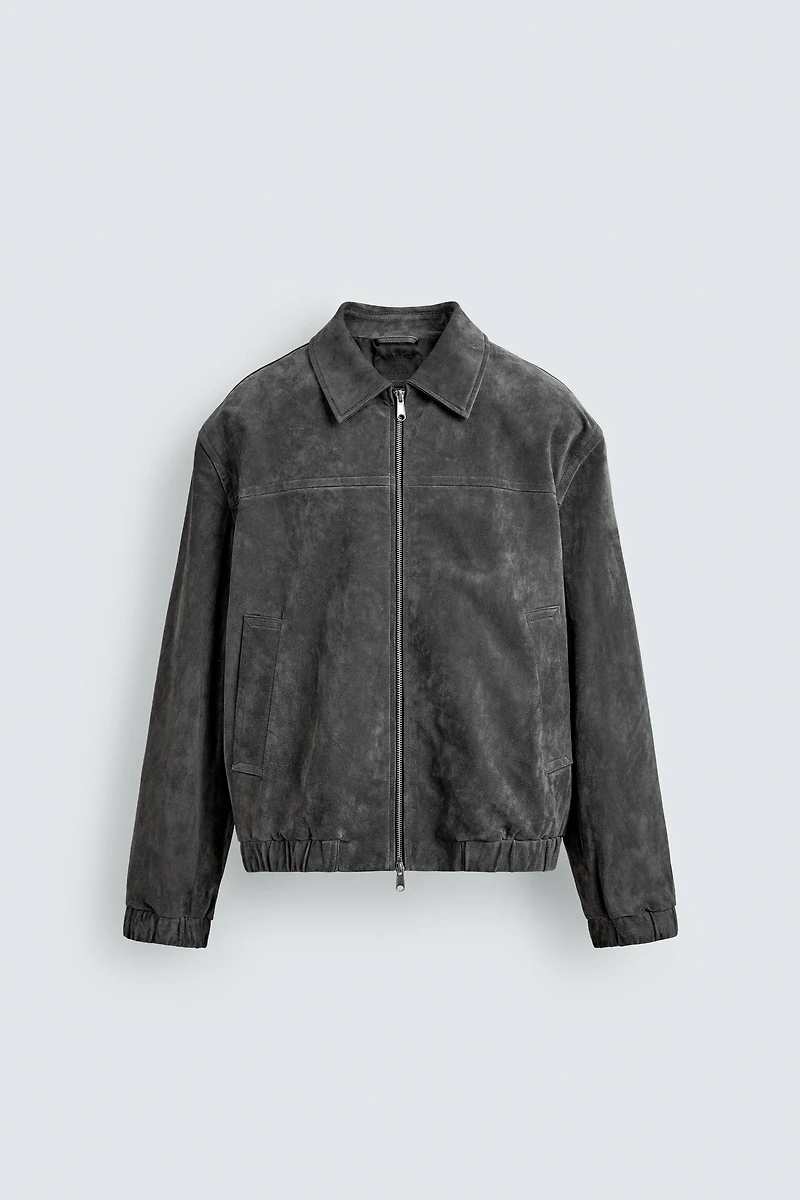 SUEDE LEATHER JACKET