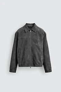 SUEDE LEATHER JACKET