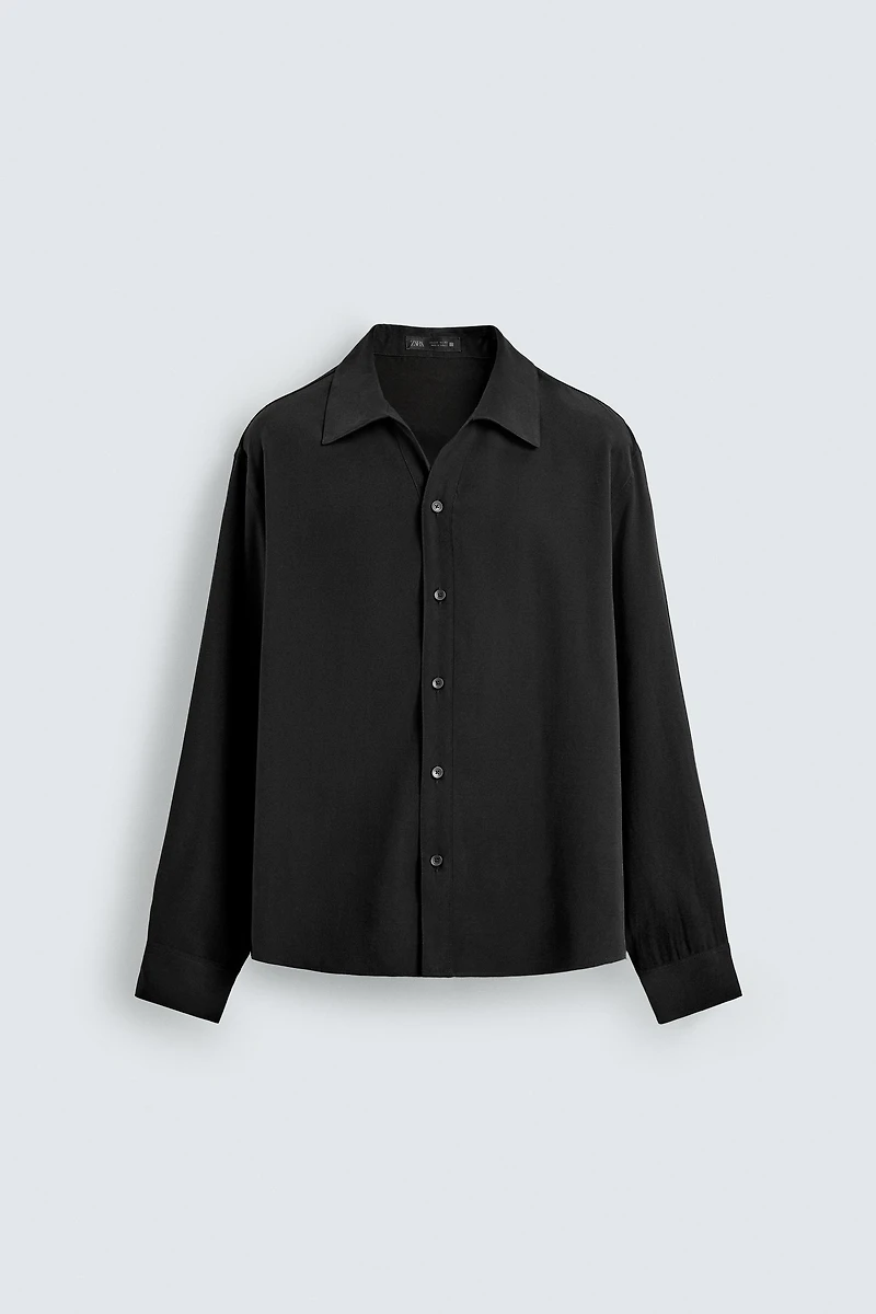 RELAXED FIT FLOWY SHIRT