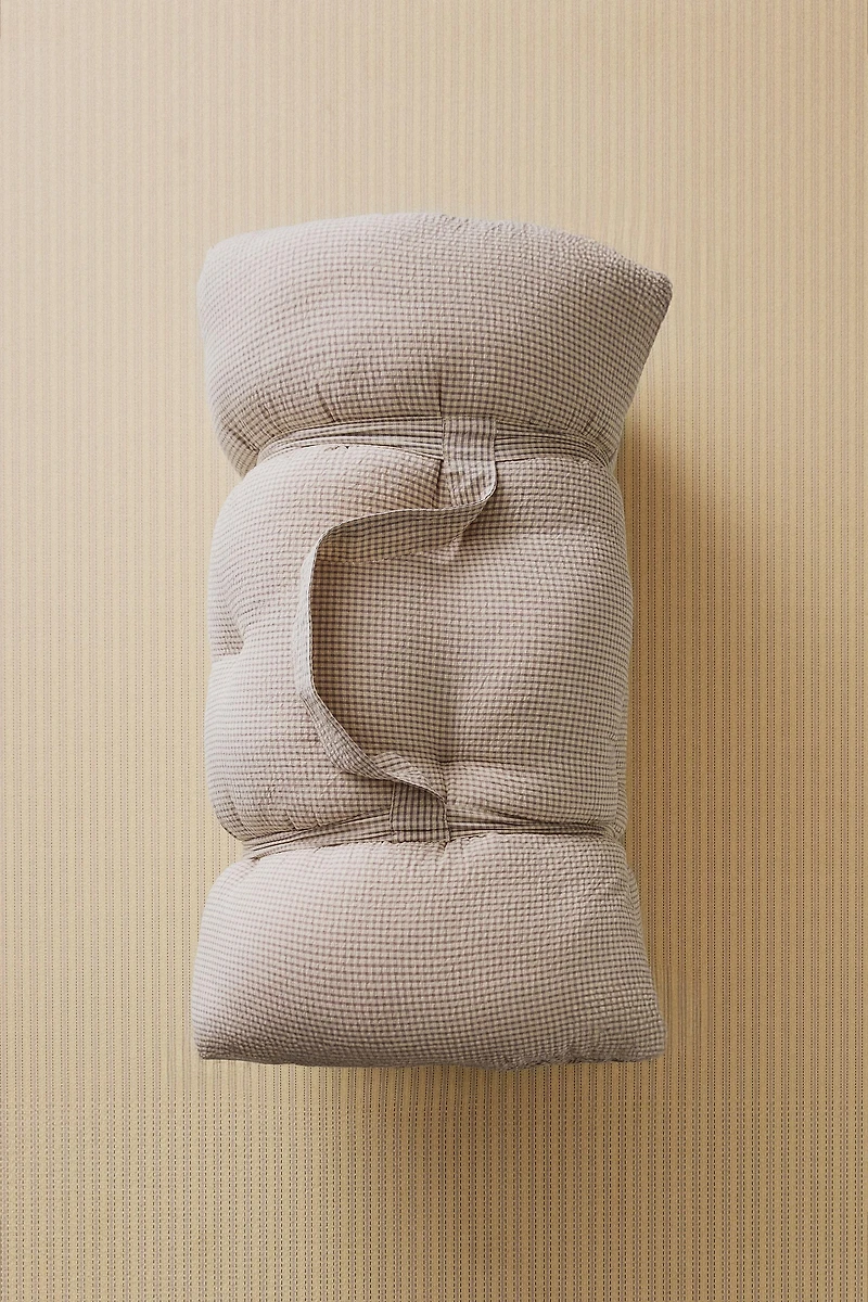 GINGHAM BABY FLOOR CUSHION