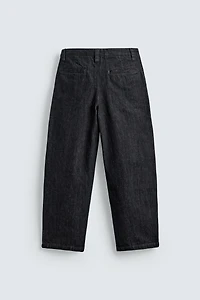 RELAXED FIT DENIM CHINO PANTS