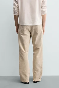 PAINT SPLATTER FLARE FIT JEANS