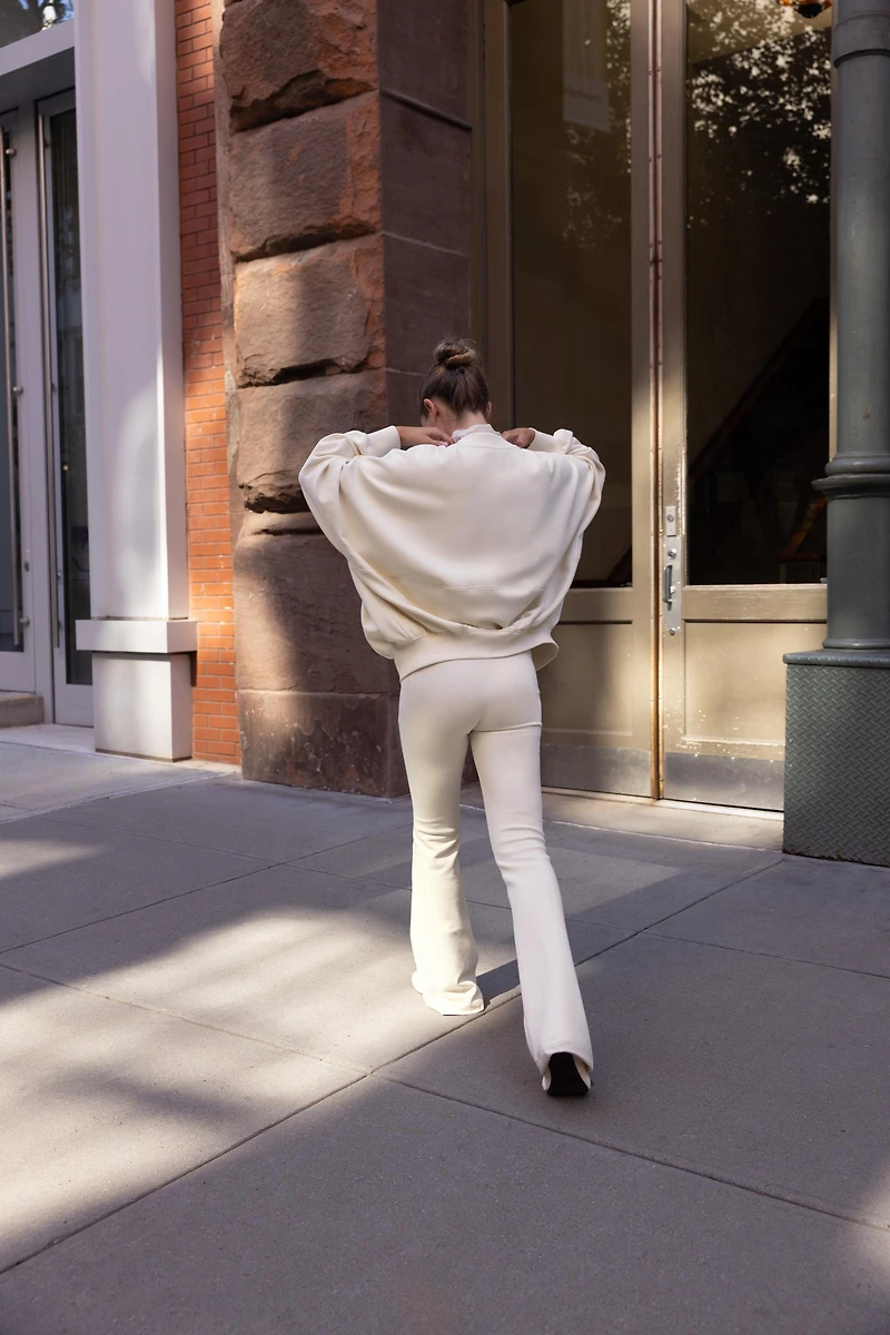 INTERLOCK FLARE PANTS