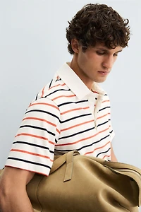 STRIPED POLO SHIRT