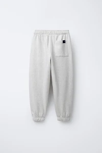 EMBROIDERED SWEATSHIRT AND JOGGER PANTS SET