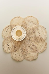 SET DE TABLE FLEUR RAMIE