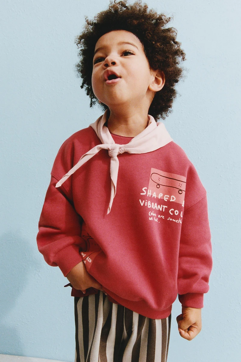 SKATE PRINTED SWEATSHIRT