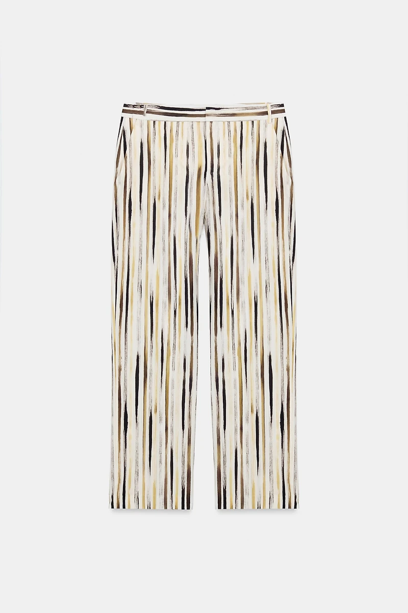 ZW COLLECTION STRIPED POPLIN PANTS