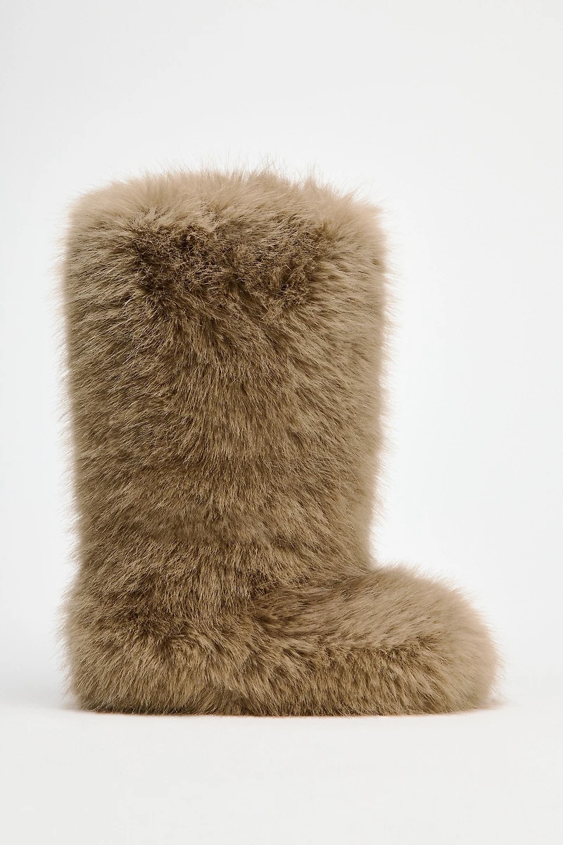 FAUX FUR BOOTS SKI COLLECTION