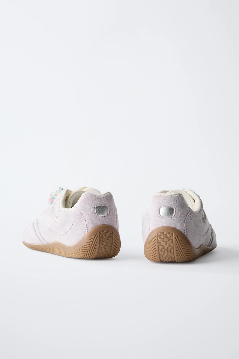 BEADED CLIP SNEAKERS