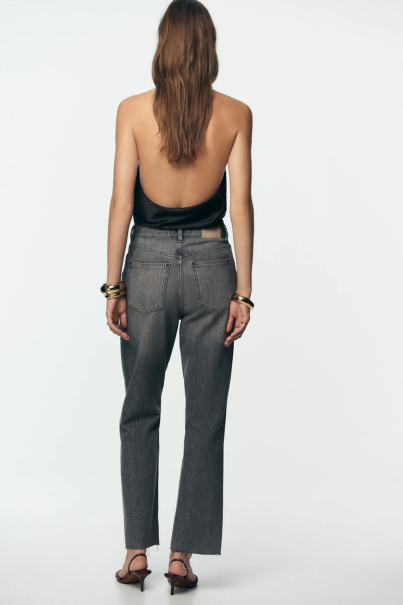 JEAN Z.02 STRAIGHT ANKLE TAILLE HAUTE