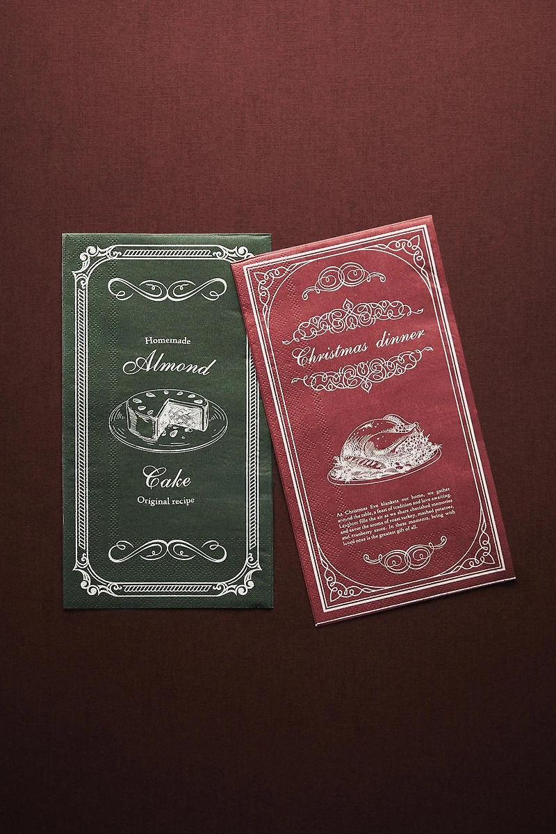 PACK SERVIETTES EN PAPIER DÎNER DE NOËL (PACK DE 30)