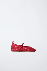 CUTOUT BALLET FLATS