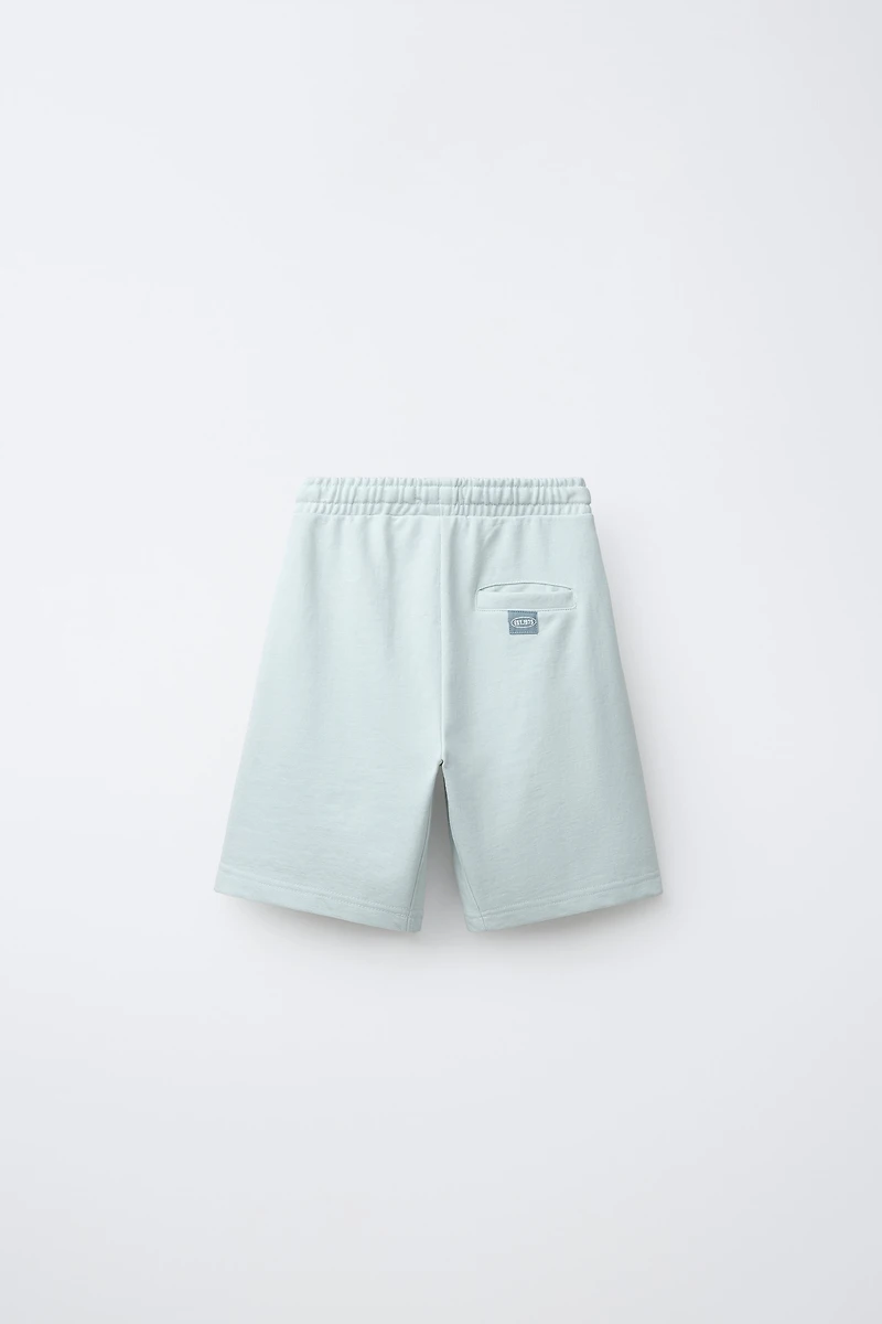 PLUSH JOGGING SHORTS