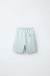 PLUSH JOGGING SHORTS