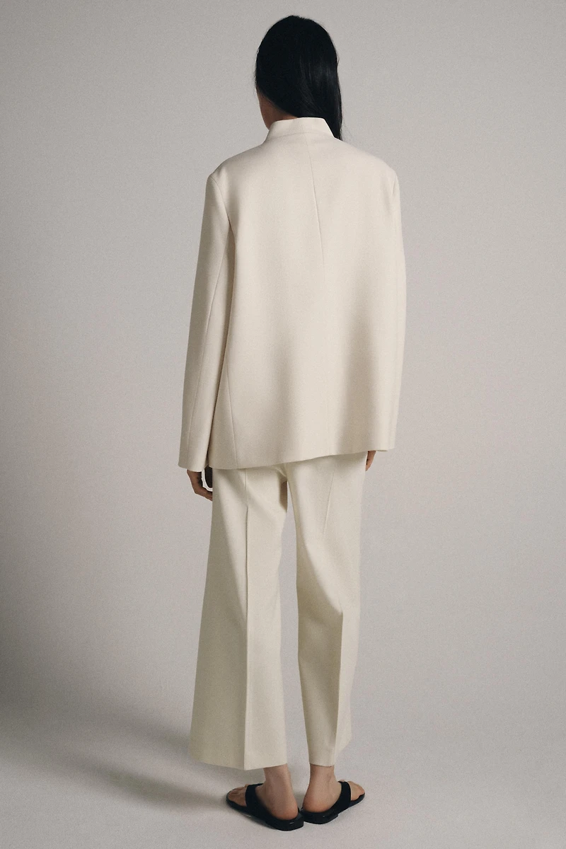 ZW COLLECTION PINTRUCK CROPPED PANTS