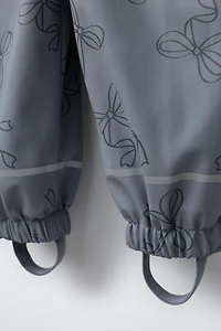 SALOPETTE GOMMÉE IMPRIMÉE WATER RESISTANT