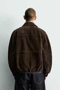 FAUX SUEDE JACKET