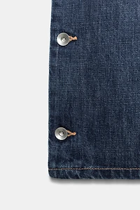 JEAN TRF BAGGY TAILLE NORMALE À BOUTONS