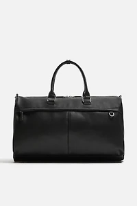 TEXTURED TRAVEL BAG