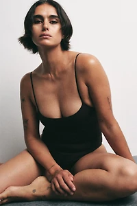 POLYAMIDE STRAPPY BODYSUIT