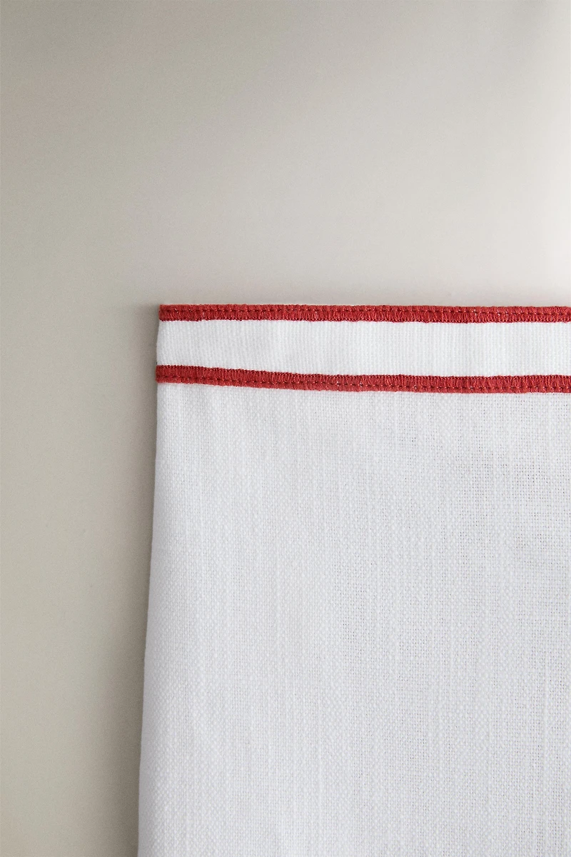 FISH COTTON APRON