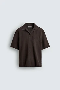 CHEMISE REGULAR FIT TEXTURÉE