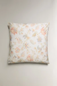 FLORAL PRINT SATEEN PILLOWCASE