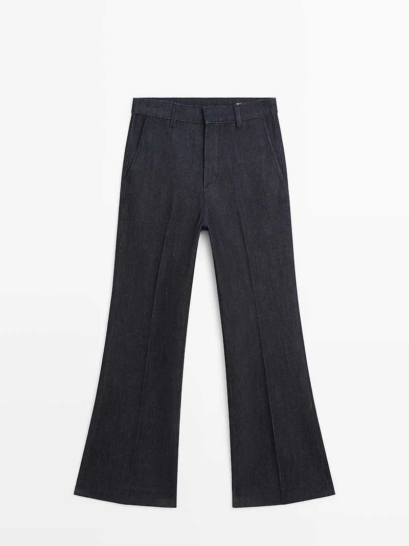 Jean flare mid-rise