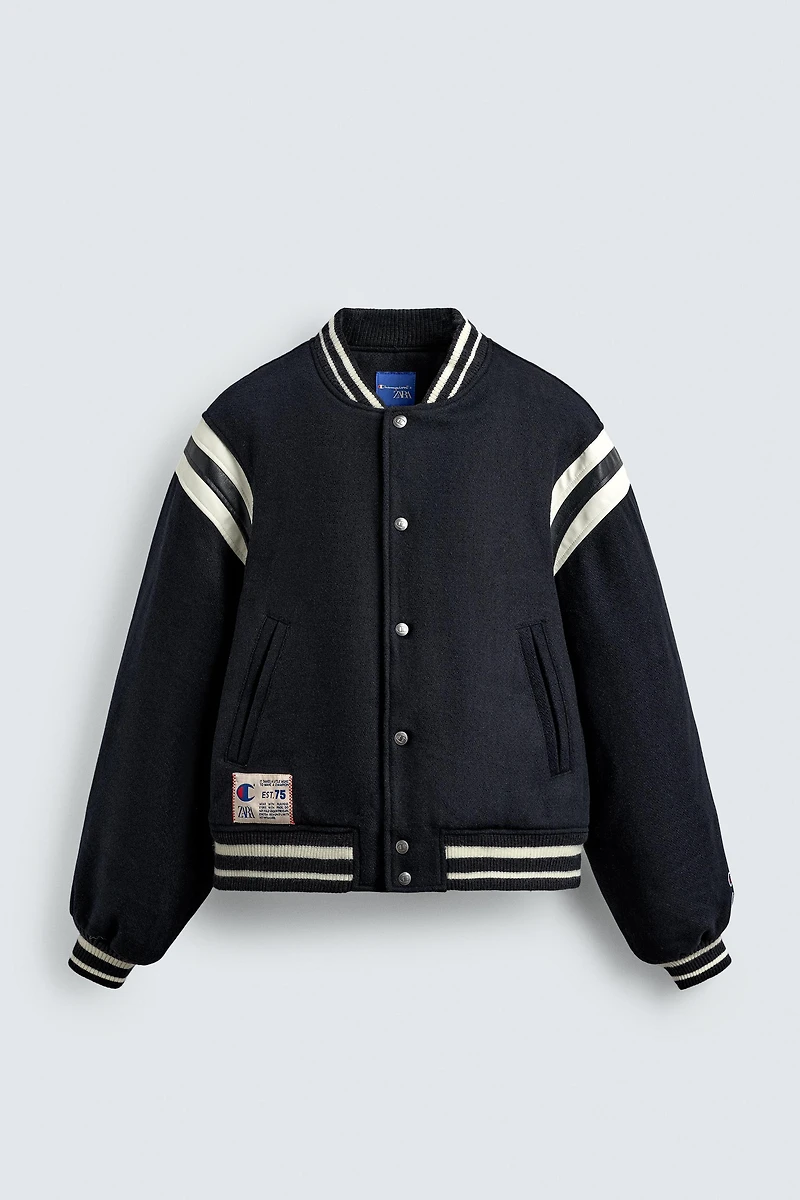 BLOUSON BOMBER MATELASSÉ CHAMPION ® X ZARA